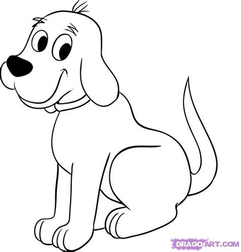Dog Drawing For Kids Baby Face Drawing Cartoon Dog Drawing Dog