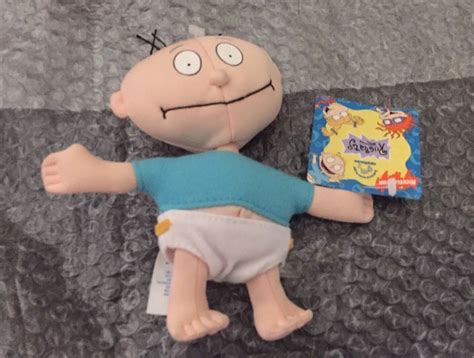 1997 Nickolodeon Rugrats Applause Tommy Pickles Doll Bean Bag Plush New