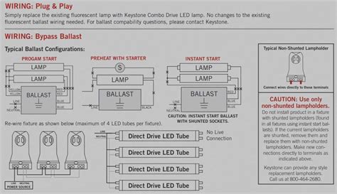 How To Wire A Fluorescent Ballast Step By Step Diagram Guide