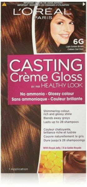 Amazon's choice for loreal hair dye. Loreal Healthy LOOK Hair Dye Creme Gloss Color Light ...