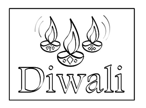 Let us decorate our houses with lamps and lighten it up. Diwali Diyas Pictures for Coloring | Coloring Pages