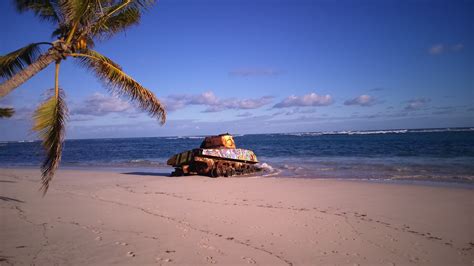 Beach Camping Puerto Rico Playa Flamenco Best Beach And Best Camping