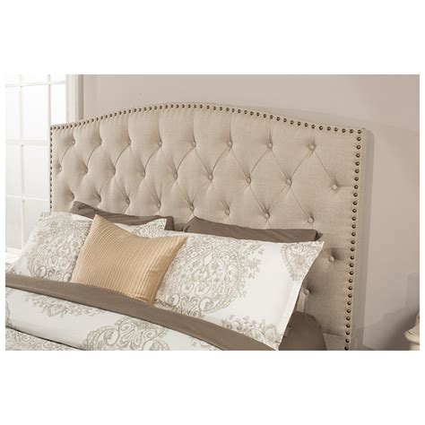 Lila Queen Headboard Sandstone Linen 2297 573