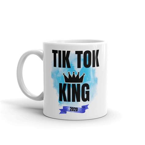 Tik Tok T Tik Tok Mug Tik Tok King Mug Tik Tok Boy Mug Etsy