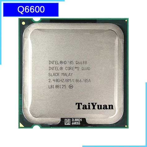 Intel Core 2 Quad Q6600 24 Ghz Quad Core 8m 95w 1066 Lga 775 Aliexpress