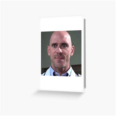 Johnny Sins Mmmm Greeting Card By Aesthetichoes Redbubble