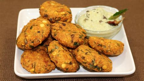 Masala Vada Recipe Authentic Dal Vada Chana Dal Vada Delight