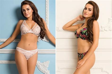 Amber Davies Looks Stunning As She Makes Her Modelling Debut For Sexy