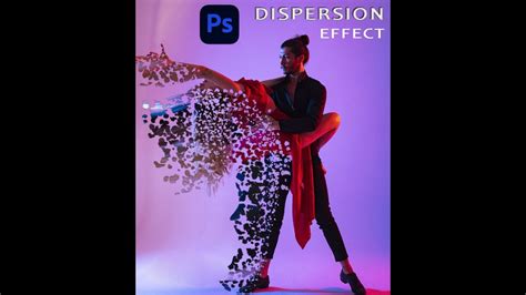 How To Make Dispersion Effect In Photoshop Cs Tutorial In