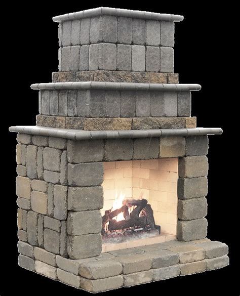 Gorgeous Do It Yourself Outdoor Fireplace Kits Ideas Outdoor