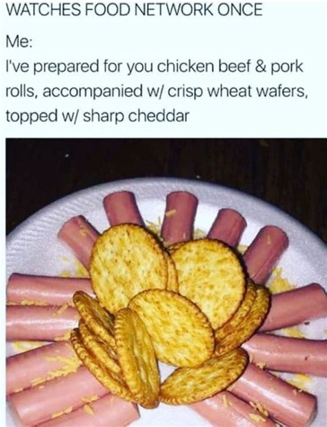 | i general, i love italian food because it is all about fresh, flavorful ingredients… that's why i eat in that restaurant i'm usually starving hungry by then … in fact i often grab a bite to eat as soon as i get home from college. Memes for People Who Love the Food Network | Fun