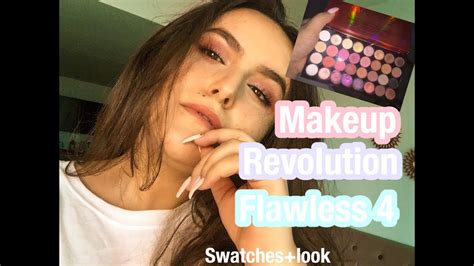 Makeup Revolution Flawless 4 Swatcheslook 💄🤩 Disponible En Tunisie 🇹🇳 Youtube