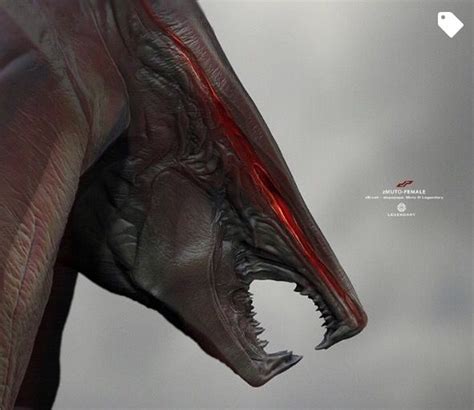 Female Muto Artwork From Godzilla All Godzilla Monsters