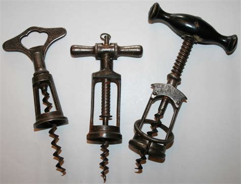 Antique Corkscrew Collection For Sale German Corkscrews