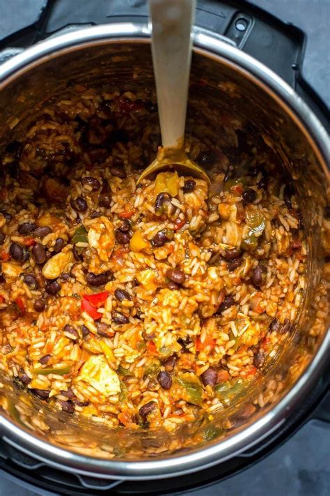 Use your instant pot for this instant pot chicken and rice to make some delicious burrito bowls! 20-Minute Instant Pot Chicken Burrito Bowls - The Girl on ...