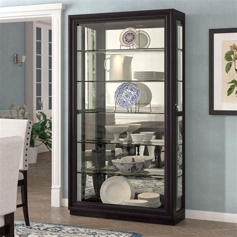 27 results for light curio cabinet. Darby Home Co Albrightsville Lighted Curio Cabinet ...