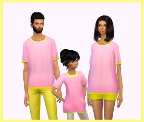 Oversized T Shirts All Ages At Dani Paradise Sims 4 Updates
