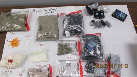 Contraband Drugs And Weapons Seized In Alabama Prisons