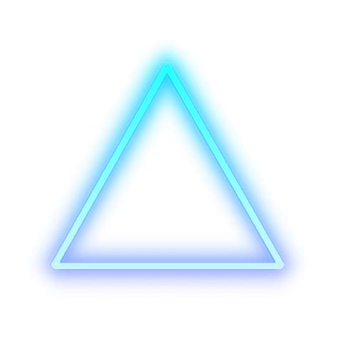 Neon Triangle Png All