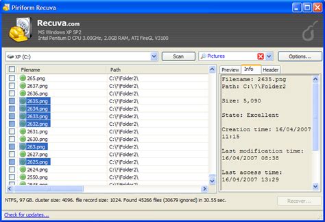 Accidentally deleted an important file? Piriform Recuva v1.43.623 ML (Español) + Portable ...