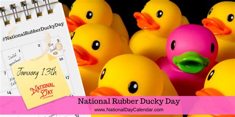 How Will You Celebrate National Rubber Ducky Day