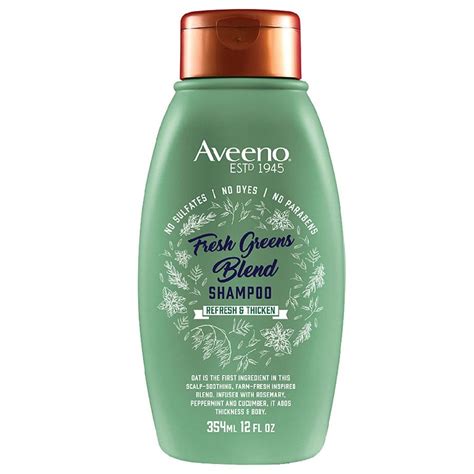 Aveeno Scalp Soothing Fresh Greens Blend Shampoo Walgreens