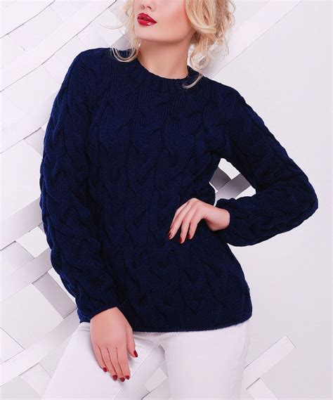 Look At This Navy Chunky Cable Knit Sweater On Zulily Today Chunky