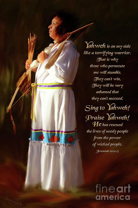 Cherokee Warrior Bride Digital Art By Constance Woods Fine Art America