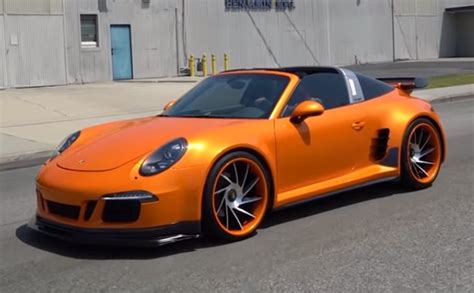 Porsche 991 Targa Wide Body On Forgiato Wheels