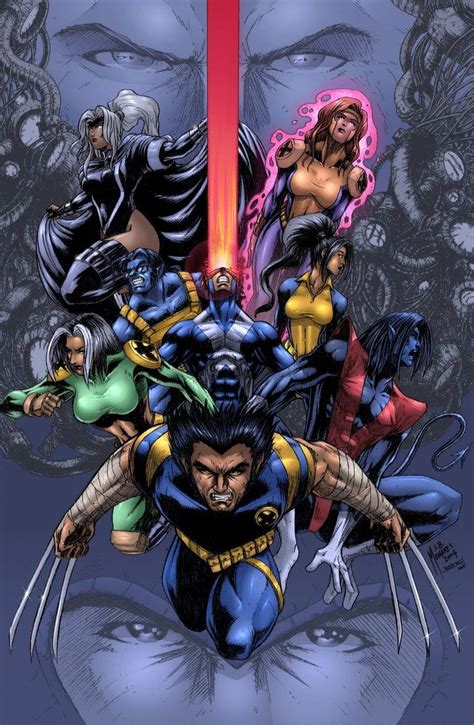 X Men Colored By Werder On Deviantart Wolverine Marvel X Men Marvel