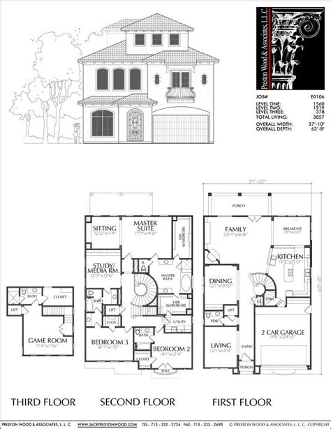 House Blueprints 2 Story Studio Mcgee Kitchen