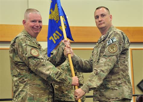741st Missile Security Forces Squadron Change Of Command Malmstrom