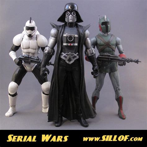 Serial Wars Custom Star Wars Themed Action Figures