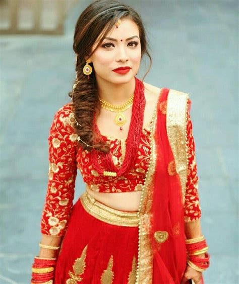 Nepali Wedding Tradition Nepal Marriage Bride Makeup Simple Saree Dress Vietnam