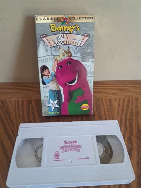 Barney Barney S Magical Musical Adventure Vhs Sexiz Pix