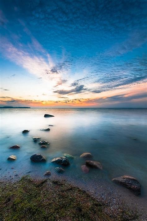 Sunset At Baltic Sea Baltic Sea Beautiful Places On Earth Winter