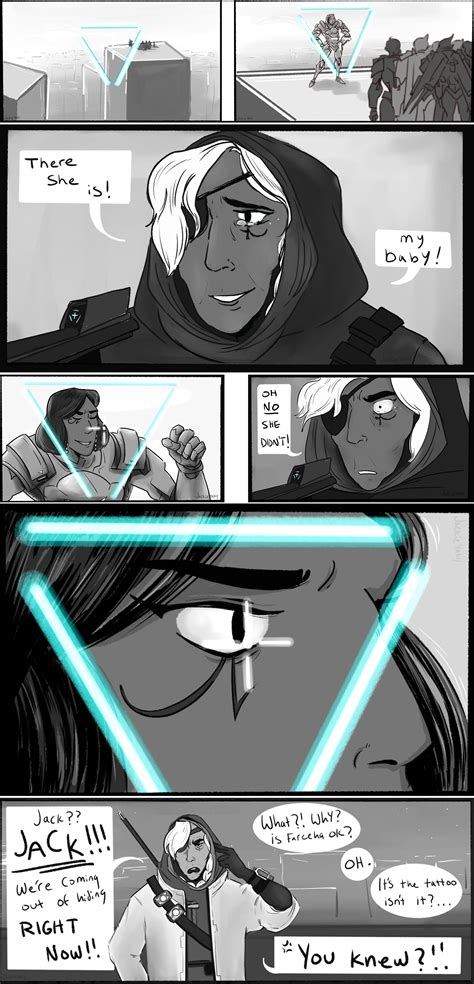 Ana Reacts To Pharahs Tattoo Overwatch Know Your Meme Oh No She