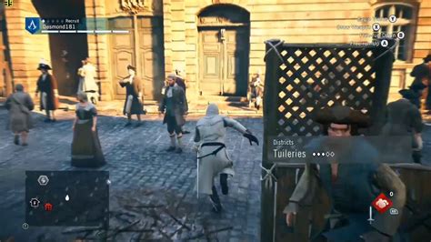 Assassins Creed Unity High Settings Gameplay Youtube
