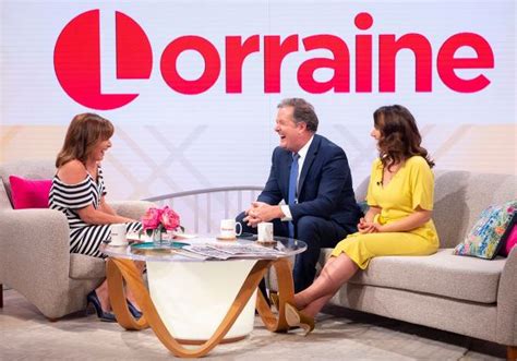 Lorraine Kelly Piers Morgan Susanna Reid Editorial Stock Photo Stock