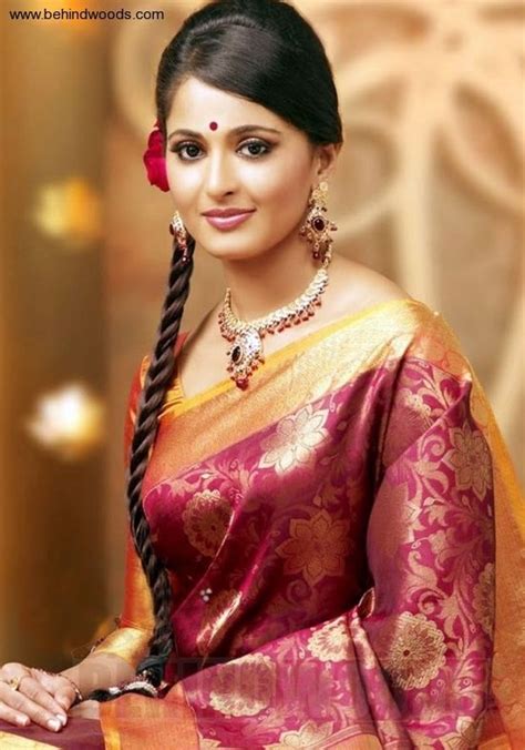 Anushka Shetty Indian Hairstyles South Indian Hairstyle Indian