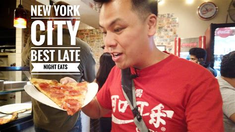 New York City Best Late Night Eats Famous NY Pizza And Midnight Dim