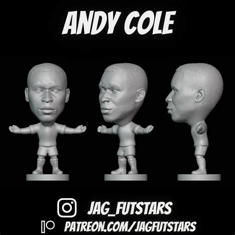 Stl File Andy Cole・model To Download And 3d Print・cults