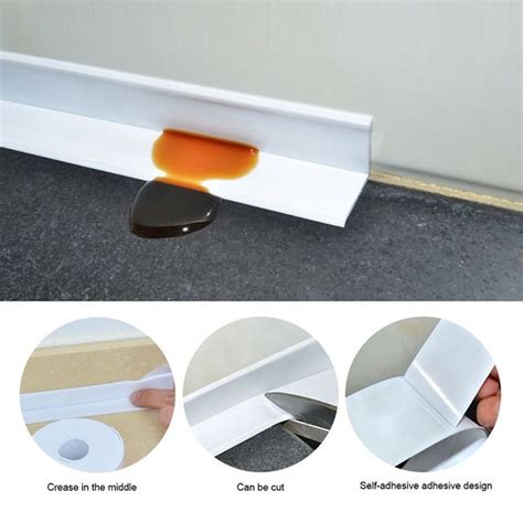 Bathtub Wall Sealing Caulk Strip Pe Self Adhesive Waterproof Sealing Tape Strip Caulk Sealer