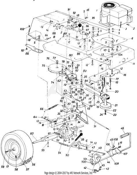 Mtd Ranch King Mdl 669 Parts Diagram For Parts07