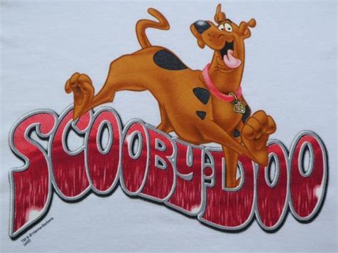 【2022年製 新品】 デッドストック 1wash！2002年 00 S スクービードゥー Scooby Doo アメコミ アニメ 犬 メンズ 半袖 Tシャツ 白 Us S サイズ