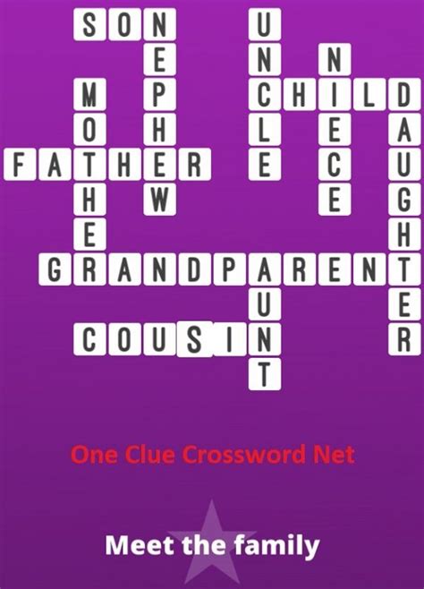 The first letter of each fruit is given as clue in this crossword puzzles. Meet the Family Bonus Puzzle - Get Answers for One Clue ...
