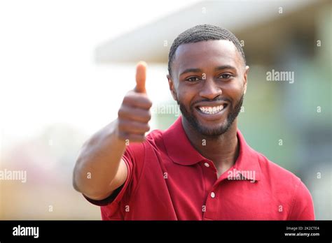 Happy Black Man Thumbs Up Hi Res Stock Photography And Images Alamy