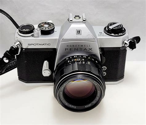 Honeywell Pentax Spotmatic Spii Vintage 35mm Film Slr Camera Etsy