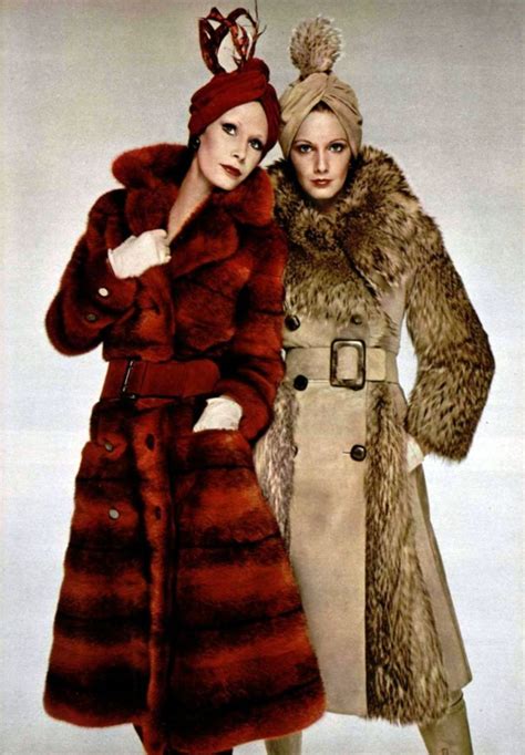 l officiel magazine 1971 christian dior fur coats fur coat vintage seventies fashion retro