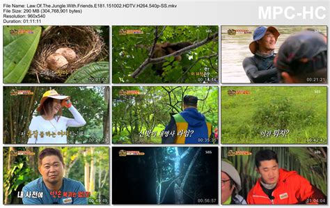 Law of the jungle is a hybrid reality show combining elements of drama and documentary. Download Law of the Jungle Season 4 Episode 181 Subtitle ...